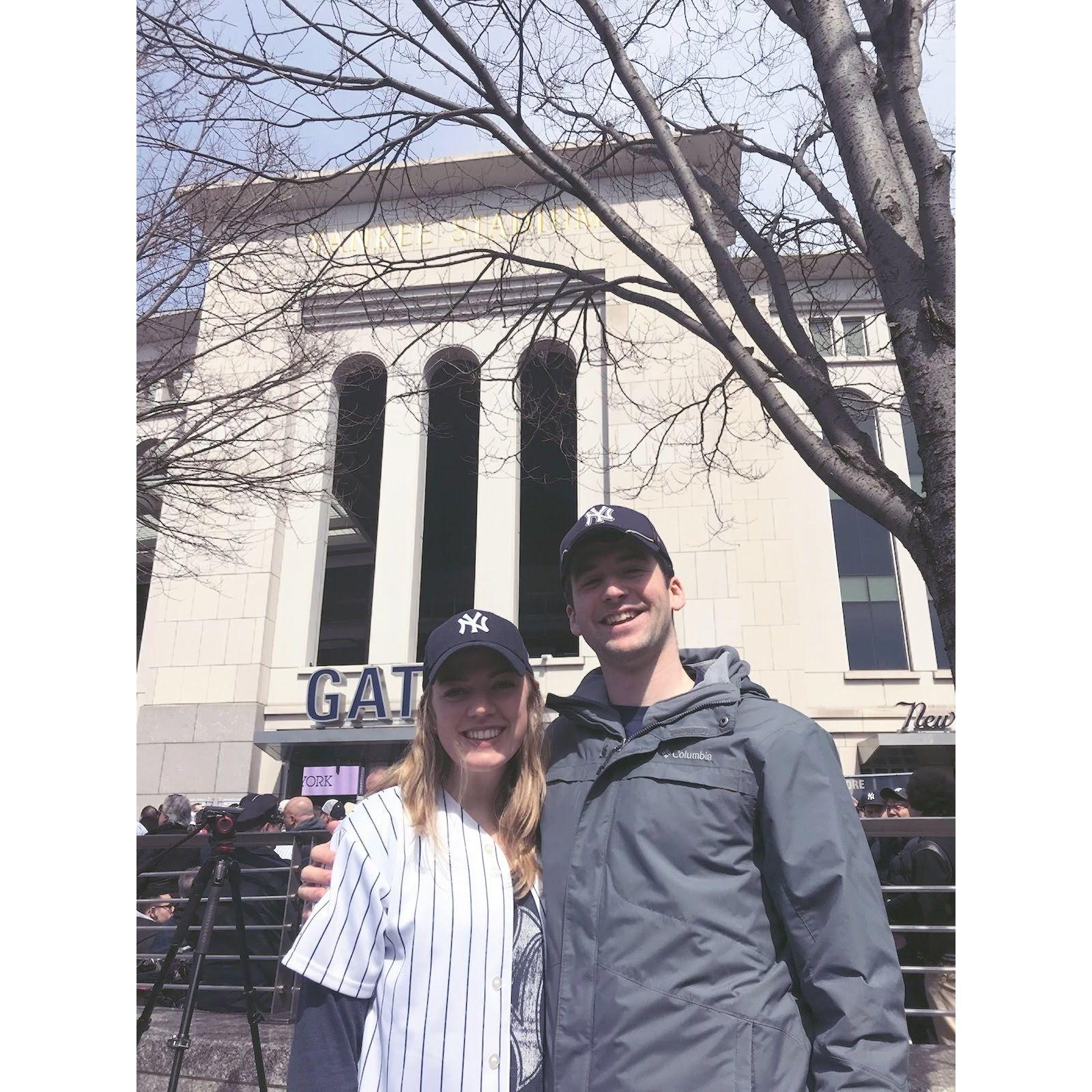 Opening day at Yankee Stadium 2019!