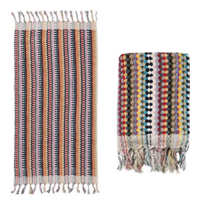 Multi-color Handmade Turkish Towel Luxury Bath Beach Spa Hamam Gym
