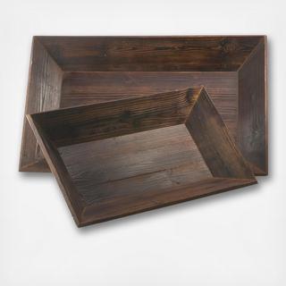 Graham Rectangular Tray, Set of 2