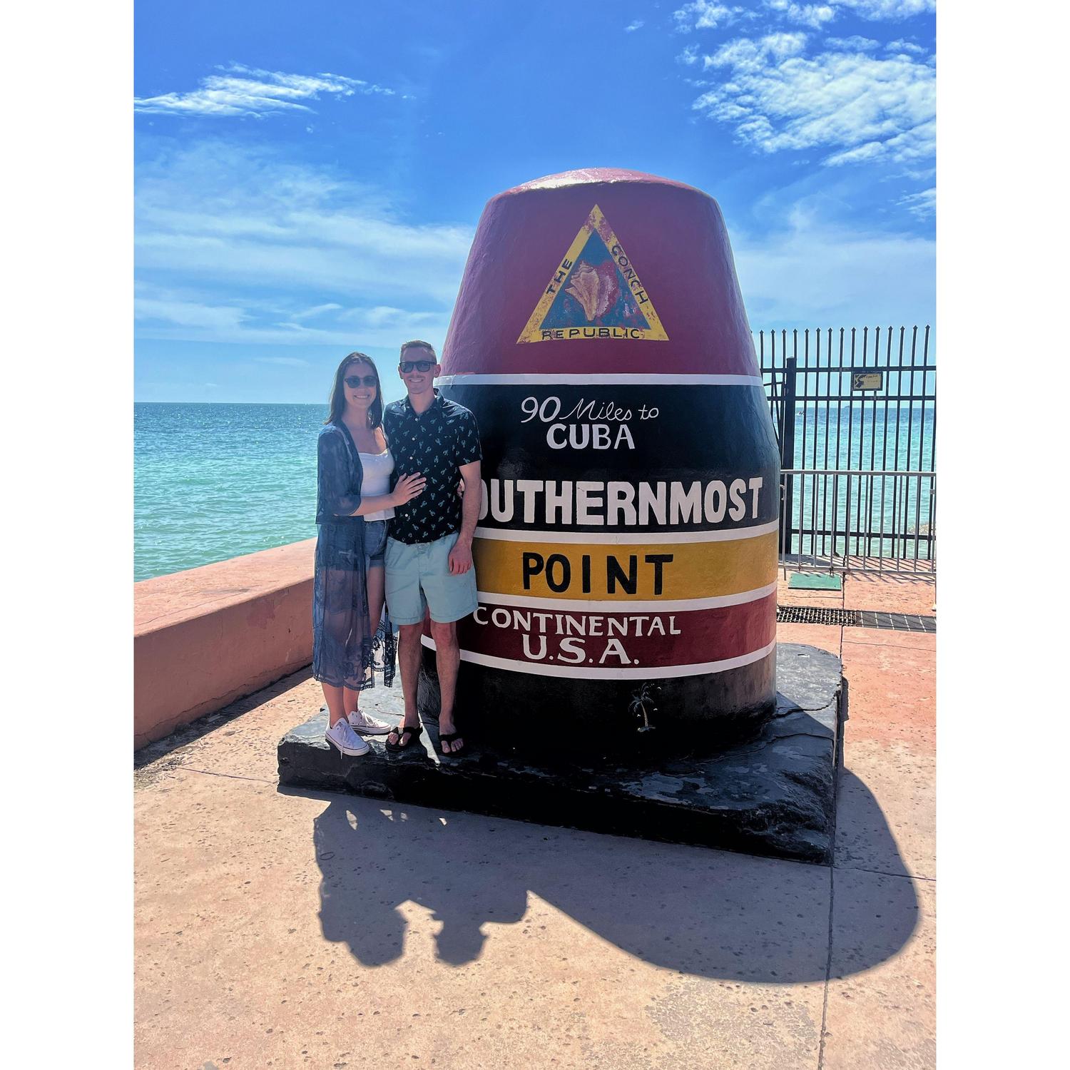 March 2024: The Key West engagement trip! (before it happened!)