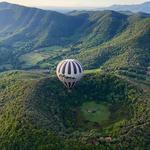 Parc Natural de la Garrotxa - Hot air balloon ride over the volcanic zone in La Garrotxa park