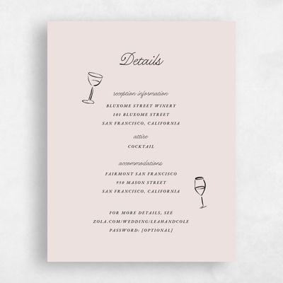 Light Mauve, Pink Wedding Enclosure - Colmar
