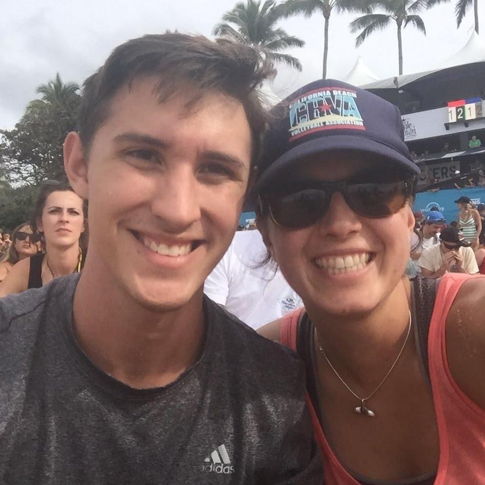 First time making it to Pipeline to watch a competition together.