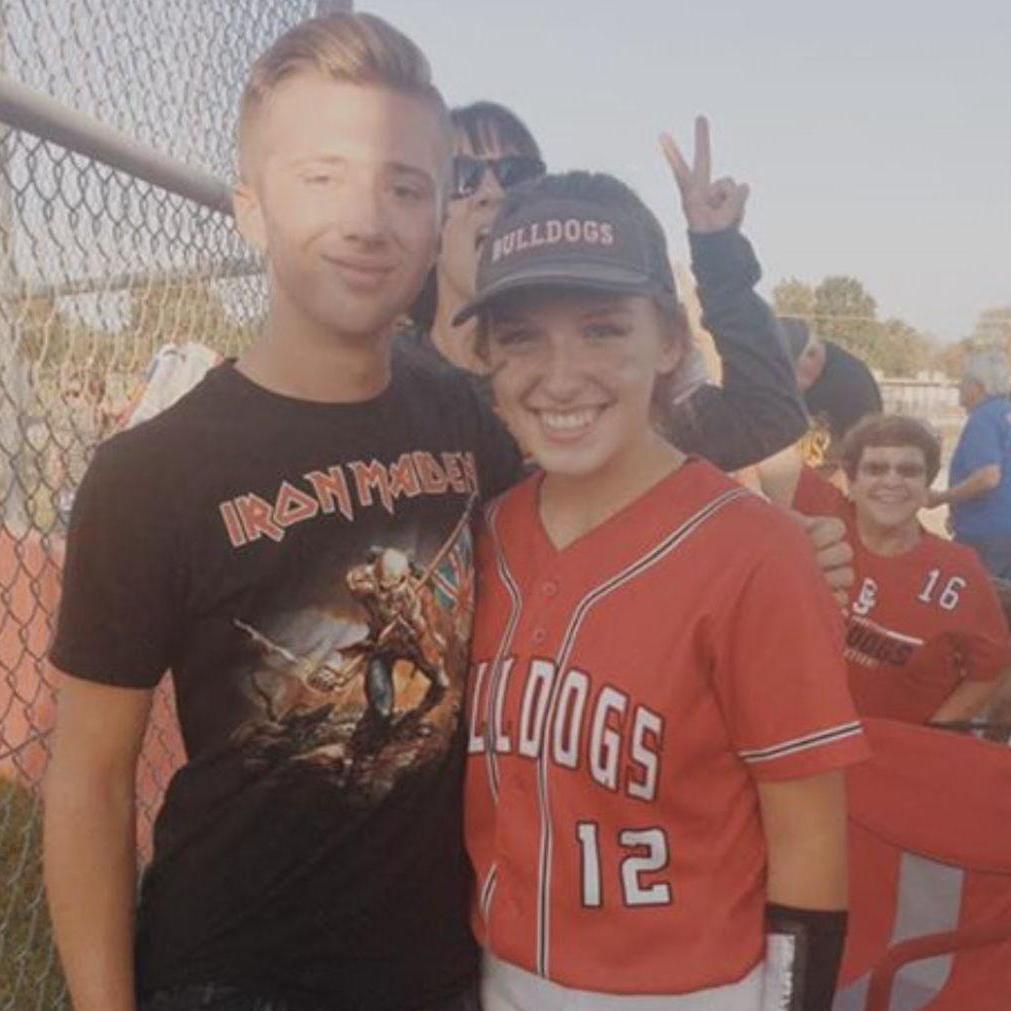 2017 - Our first photo together!