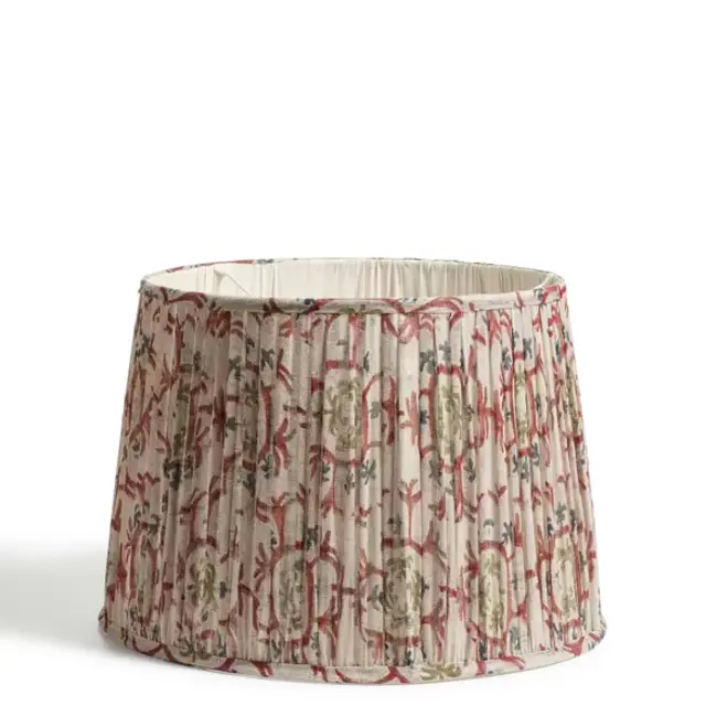 Odonata Lampshade 17.5in - Red Madder