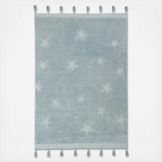 Hippy Stars Washable Rug