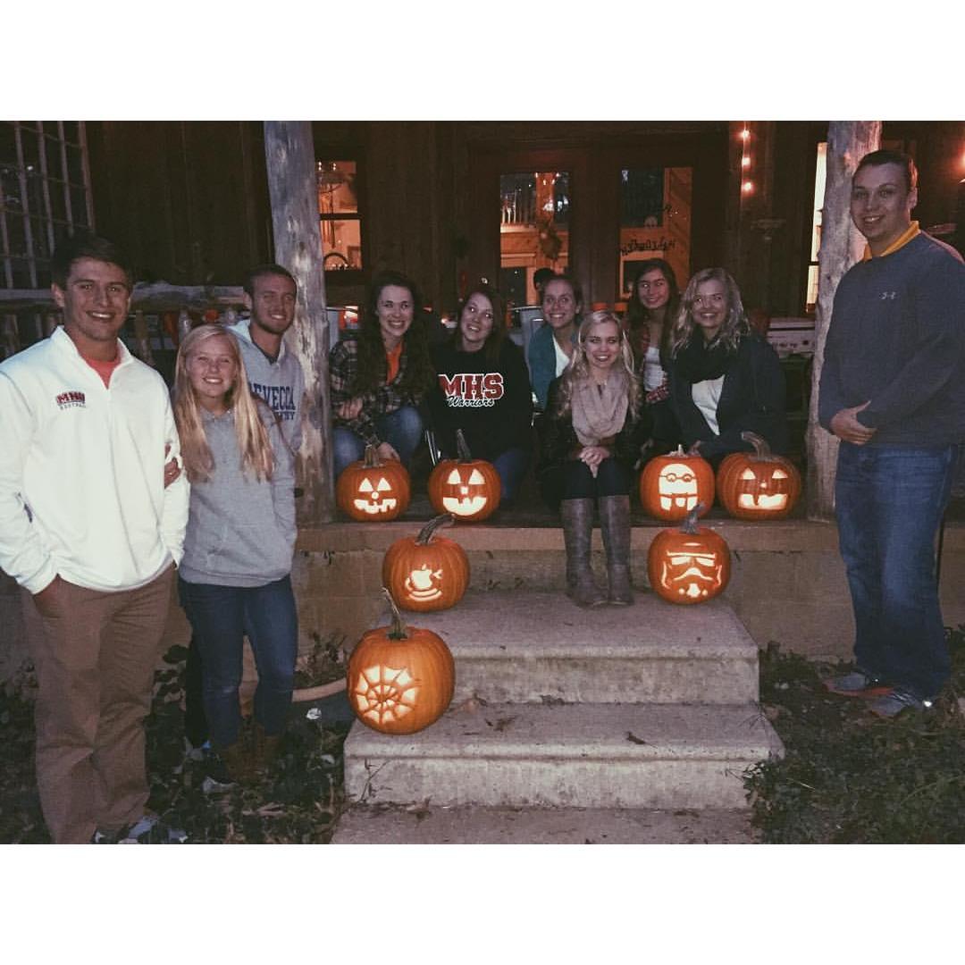 Fall with friends sophomore year!