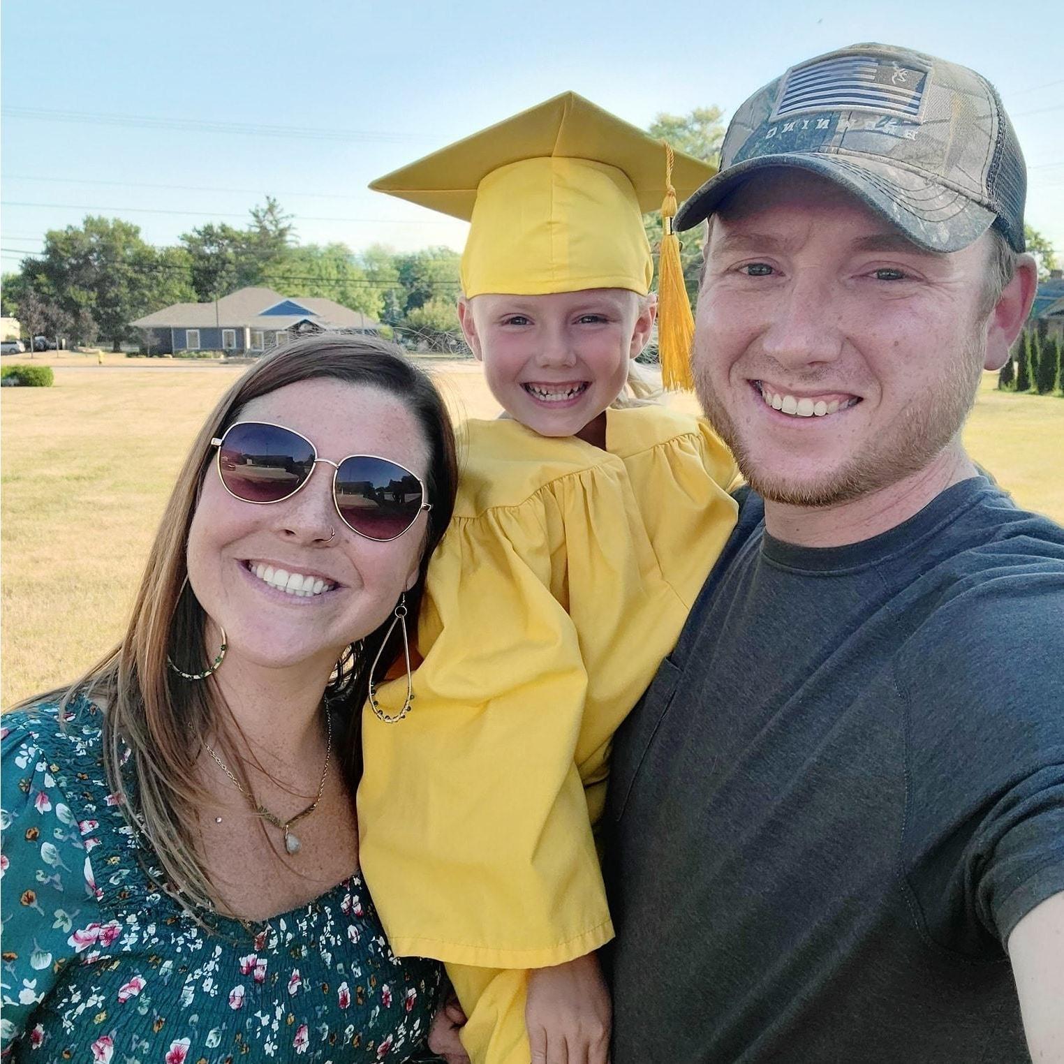 Kennedy's pre-school graduation!