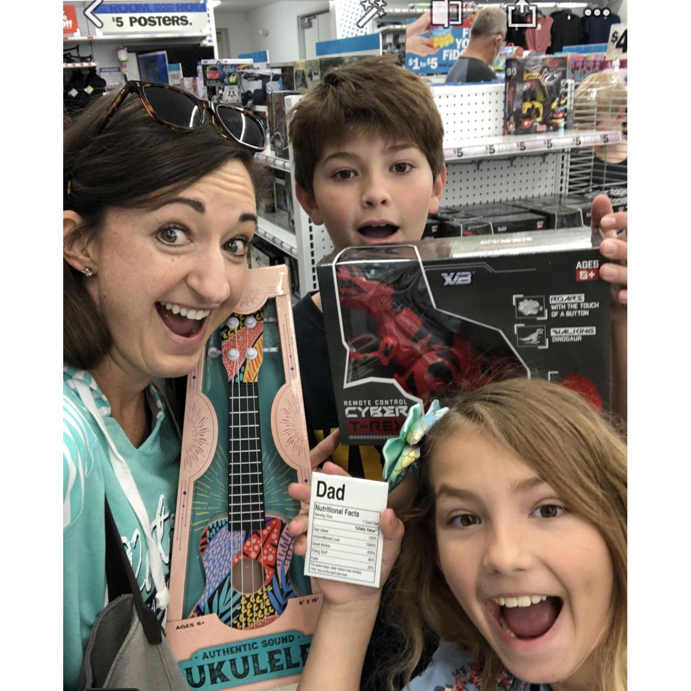 Christmas shopping for Papa ;)