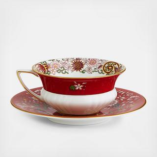 Wonderlust Teacup & Saucer