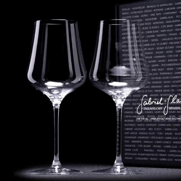 Set of 2 Gabriel Glas Universal Wine Glass
