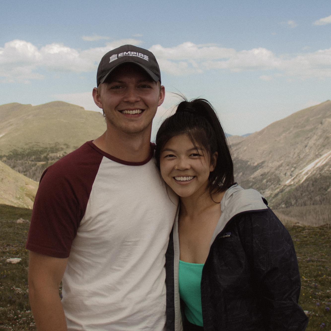 Zach and Porscha met through their life group at church. It was on a camping trip in CO where they really started to hit it off!