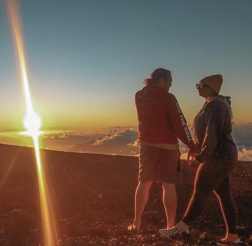 We also still really love going up to Haleakala and looking out over the ocean and the other islands. It always feels like the first time.