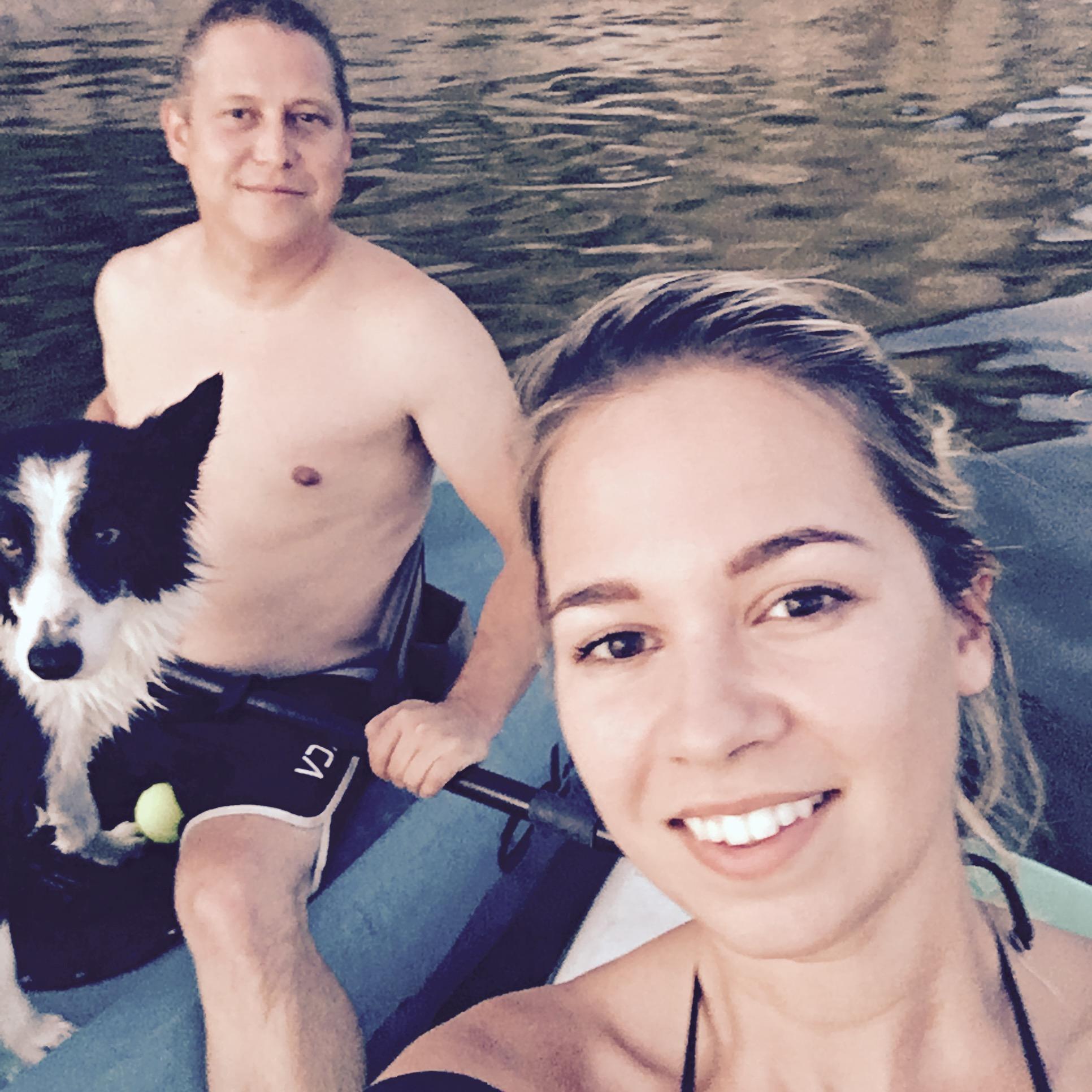 Kayaking with our Gus Gus!