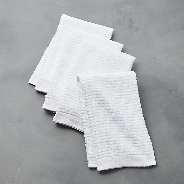 Bar Mop Dish Towels, Set of 4