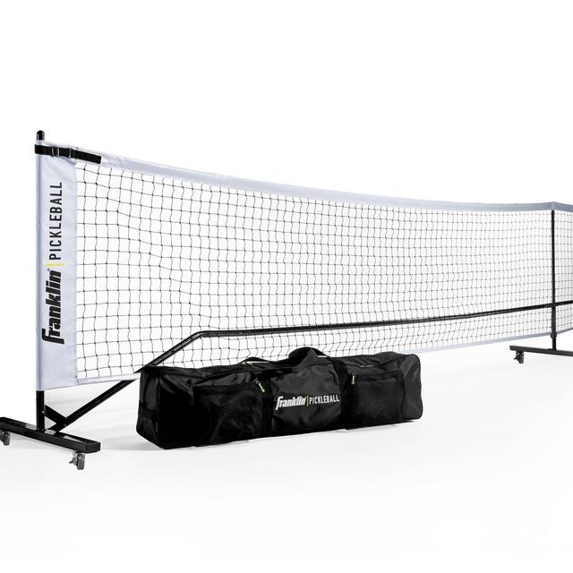 Franklin Sports Official Pickleball Net on Wheels