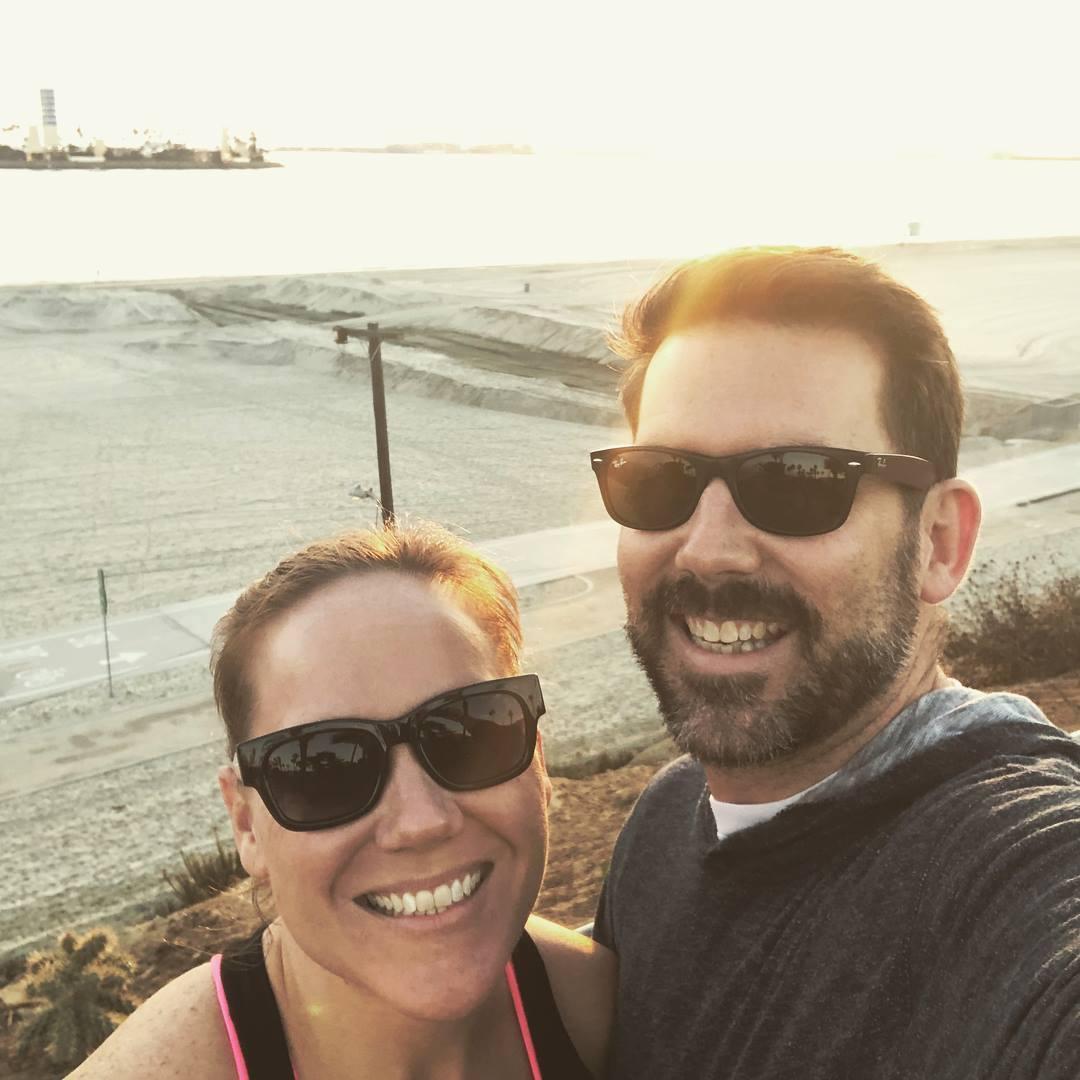 One of favorite things about Long Beach - our walks along the ocean!