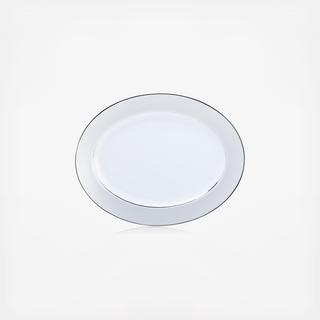 Clair De Lune Uni Oval Platter