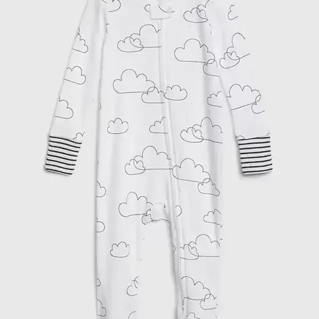 Baby Cloud Footed One-Piece