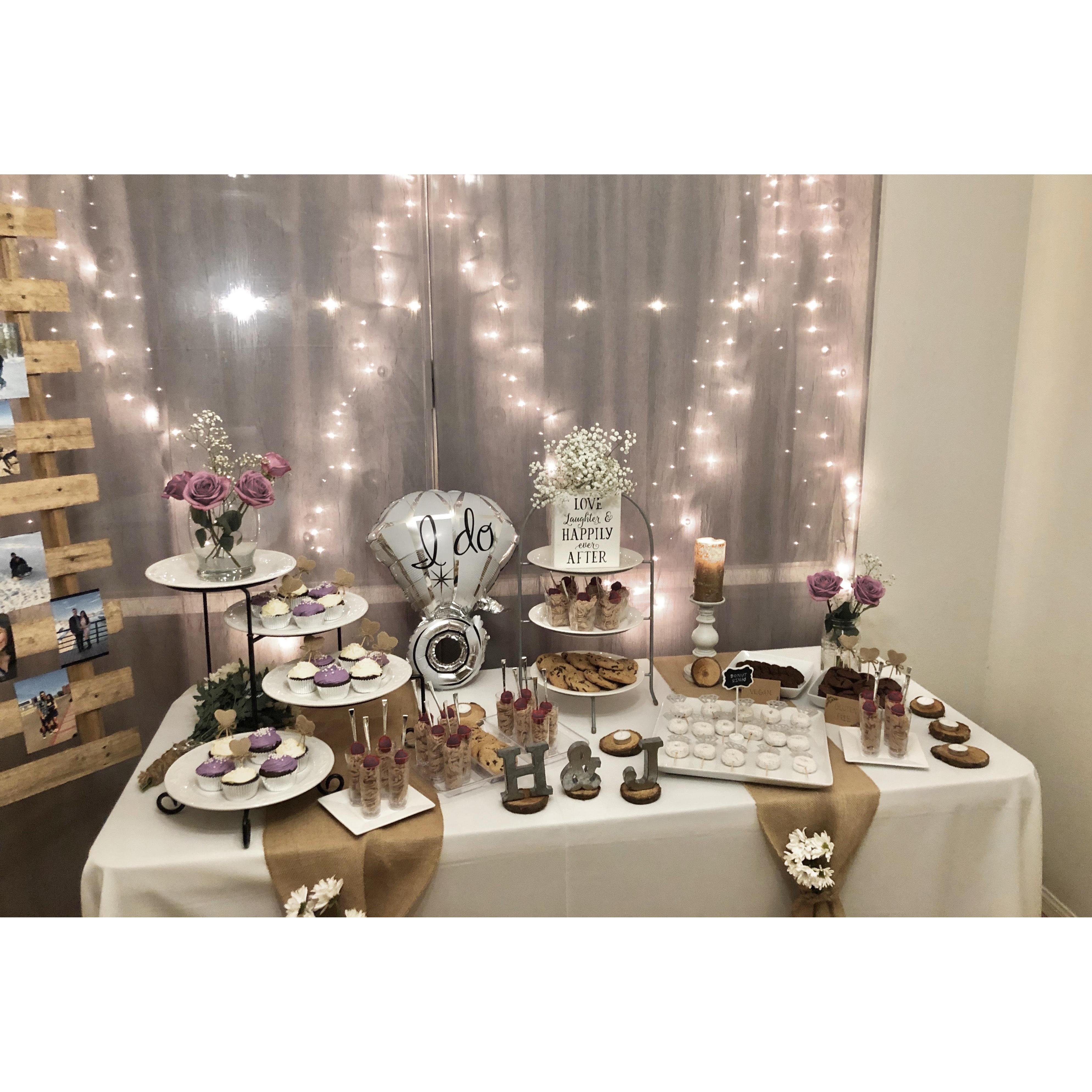 Engagement party details!