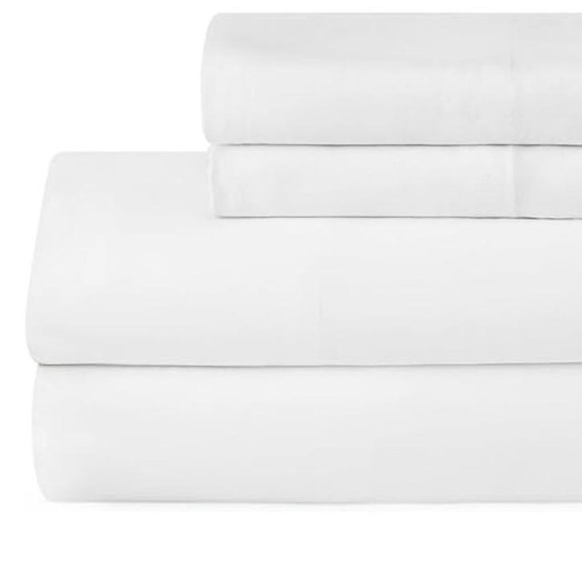 UGG Devon Luxury Sheet Set - Ultra-Soft Prewashed Comfort, 3 or 4-Piece Bedding Set with Flat Sheet, Fitted Sheet, and Pillowcases - Cozy and Breathable for Ultimate Relaxation (Snow, King)