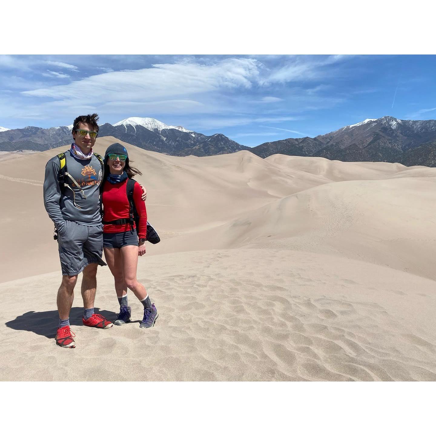 Sand Dunes National Park in Colorado