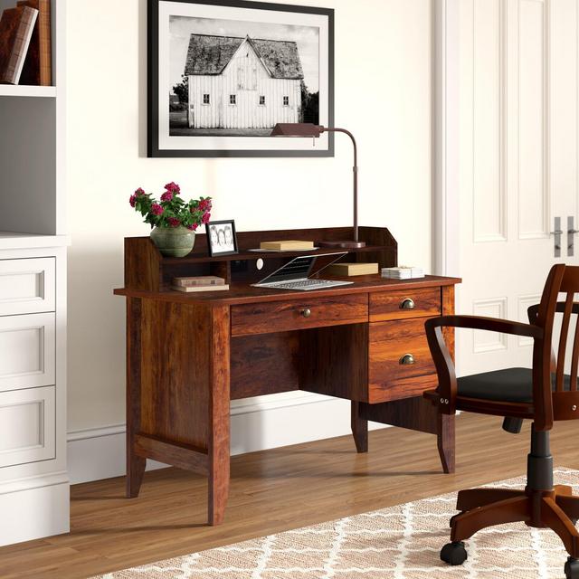 Braesen Executive Desk with Hutch