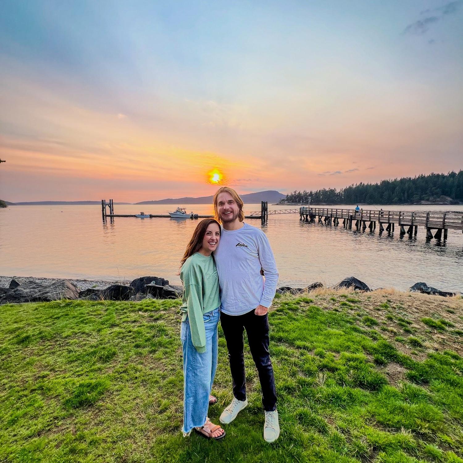blakely island sunsets