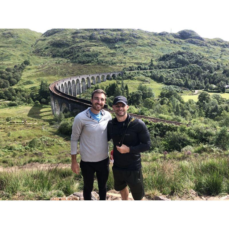 Fort William, Scotland | No Harry Potter train in sight, but we can all agree Andy would have been House Slytherin, right?