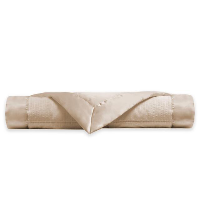 Madison Park King Cambria Down Alternative Blanket with 3M Scotchgard in Taupe
