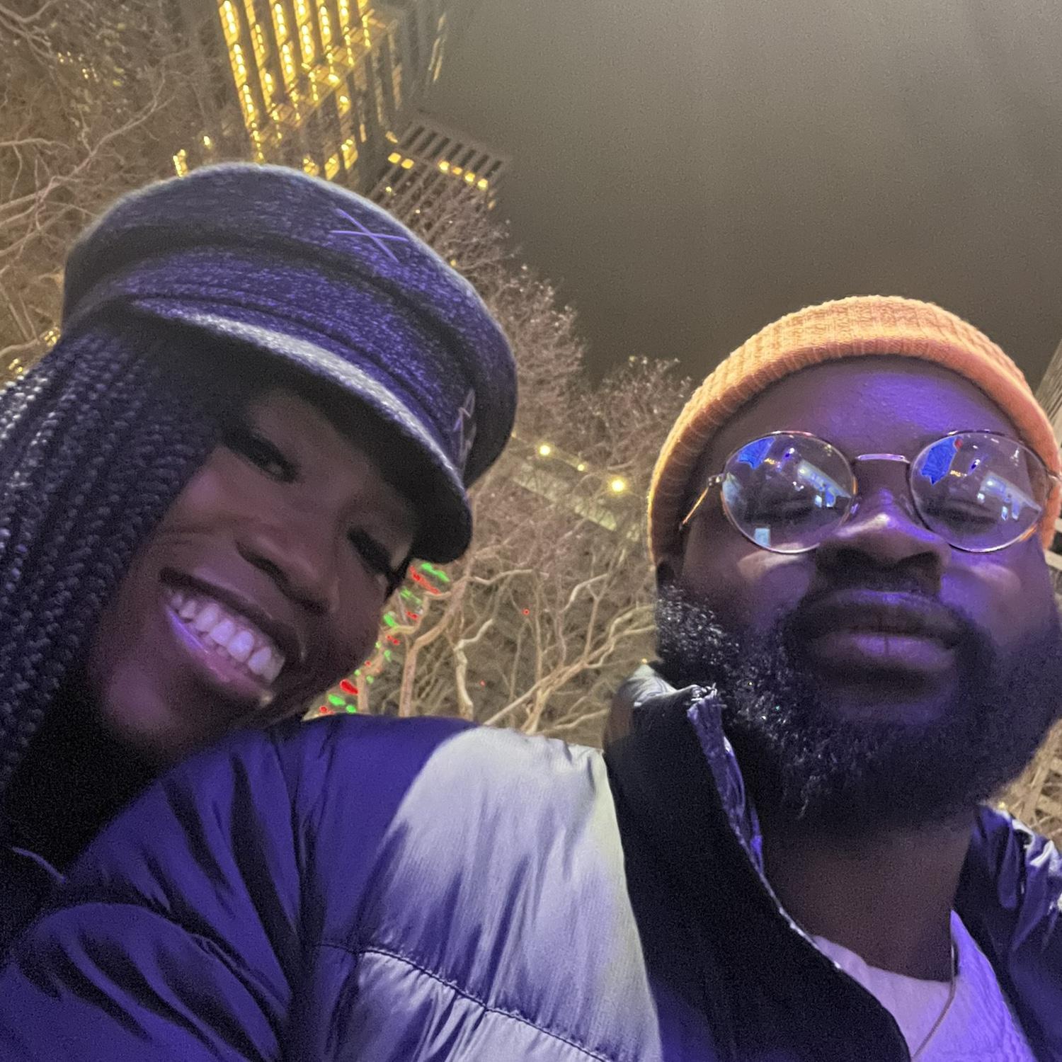 Our first time in the city together