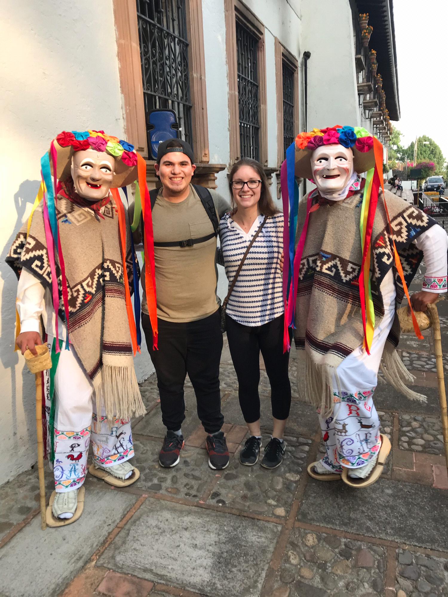 With "Los Viejitos" in Mexico!
