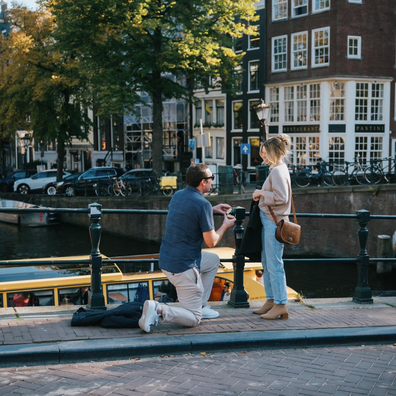 Engaged in Amsterdam September 20th 2024.