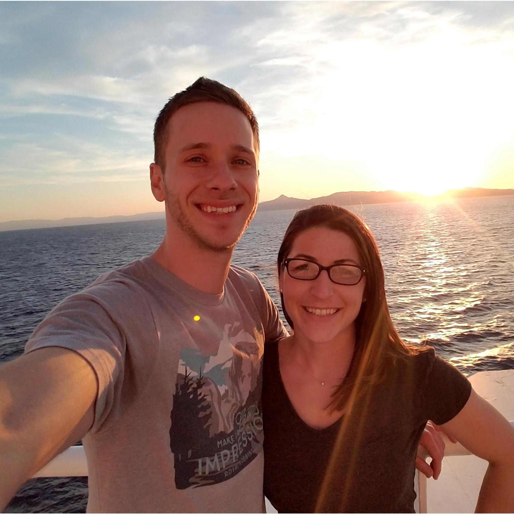 Engagement trip to Greece!