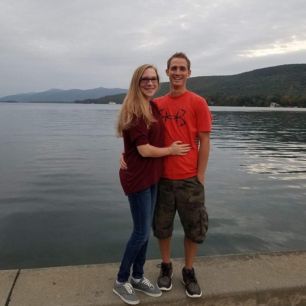 Our first trip together to visit Tony and AnneMarie in Upstate NY
