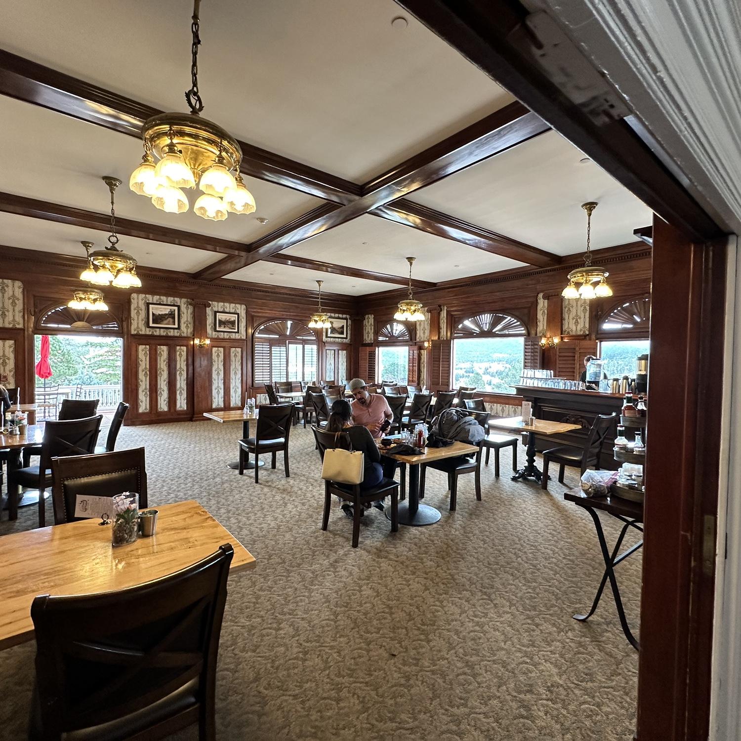 The Lodge Library, where we will hold the reception.
