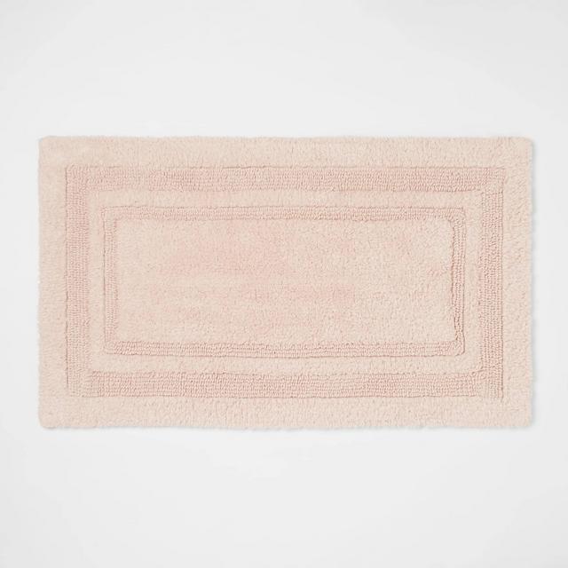 20"x34" Performance Cotton Reversible Bath Rug Pink - Threshold™