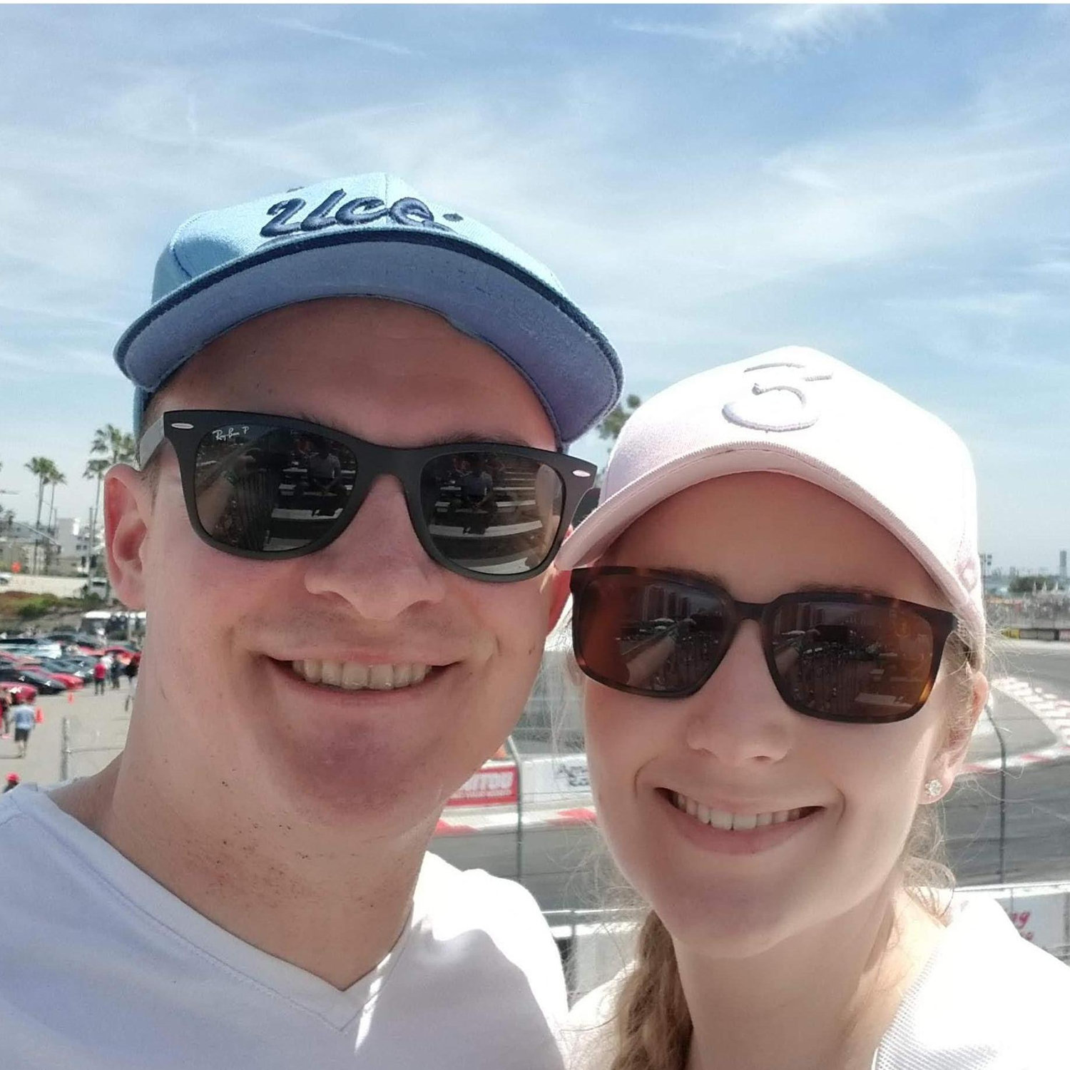 We went out to the race track!
