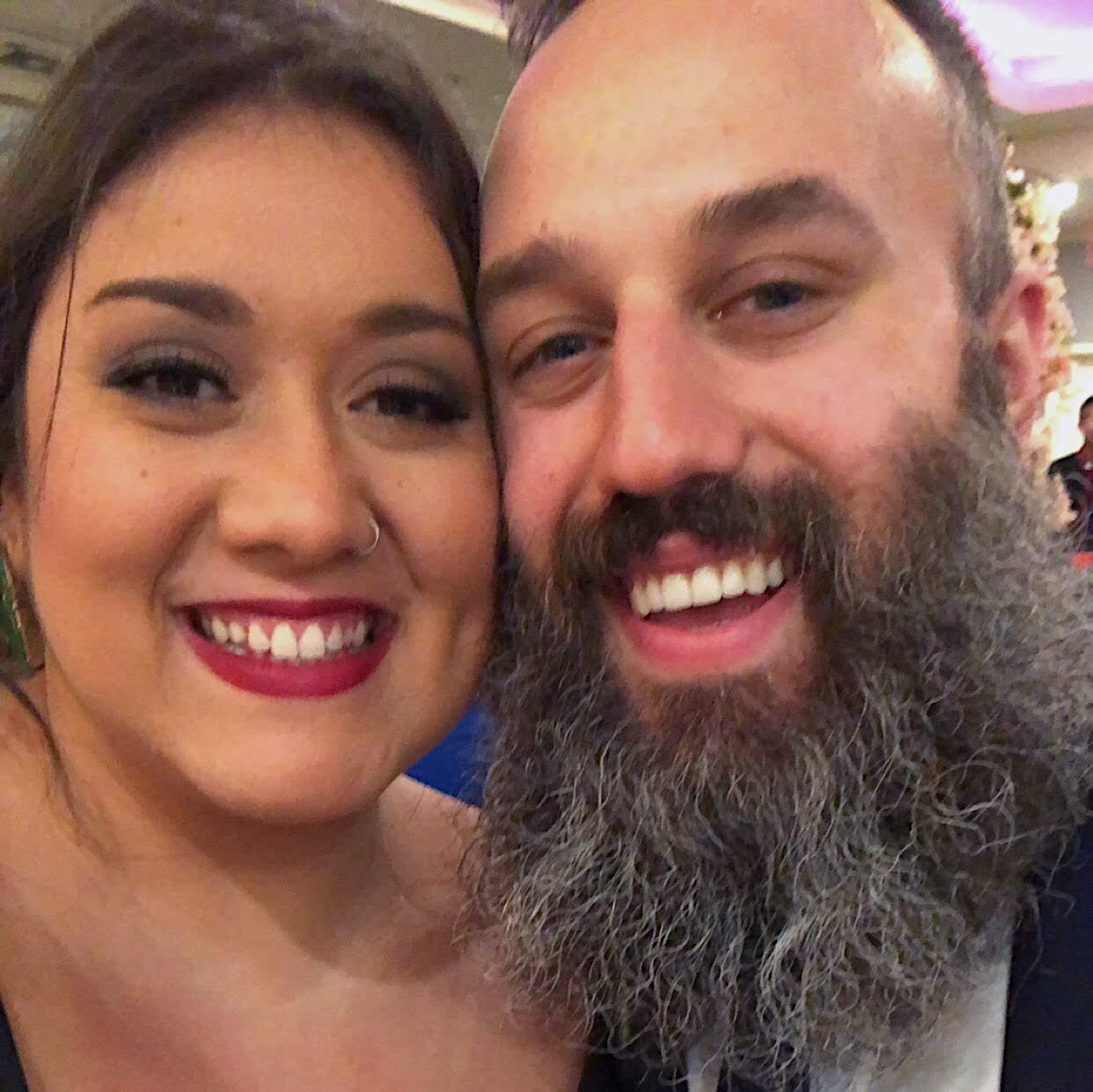 At Jimmy & Winnie's wedding in Flushing Queens, NYC in 2018. This was our first wedding together as a couple!