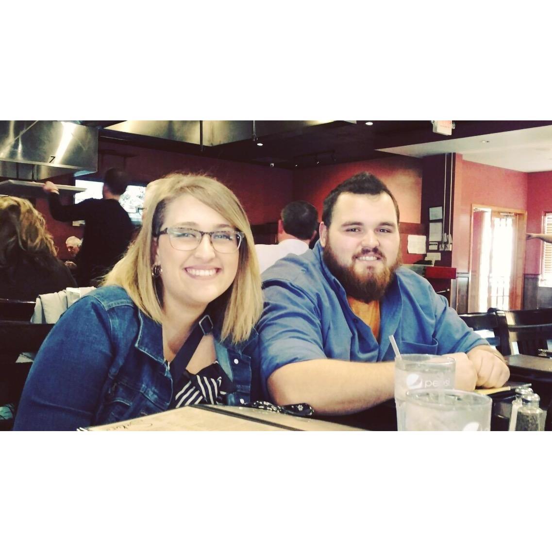 Our first Easter together. <3