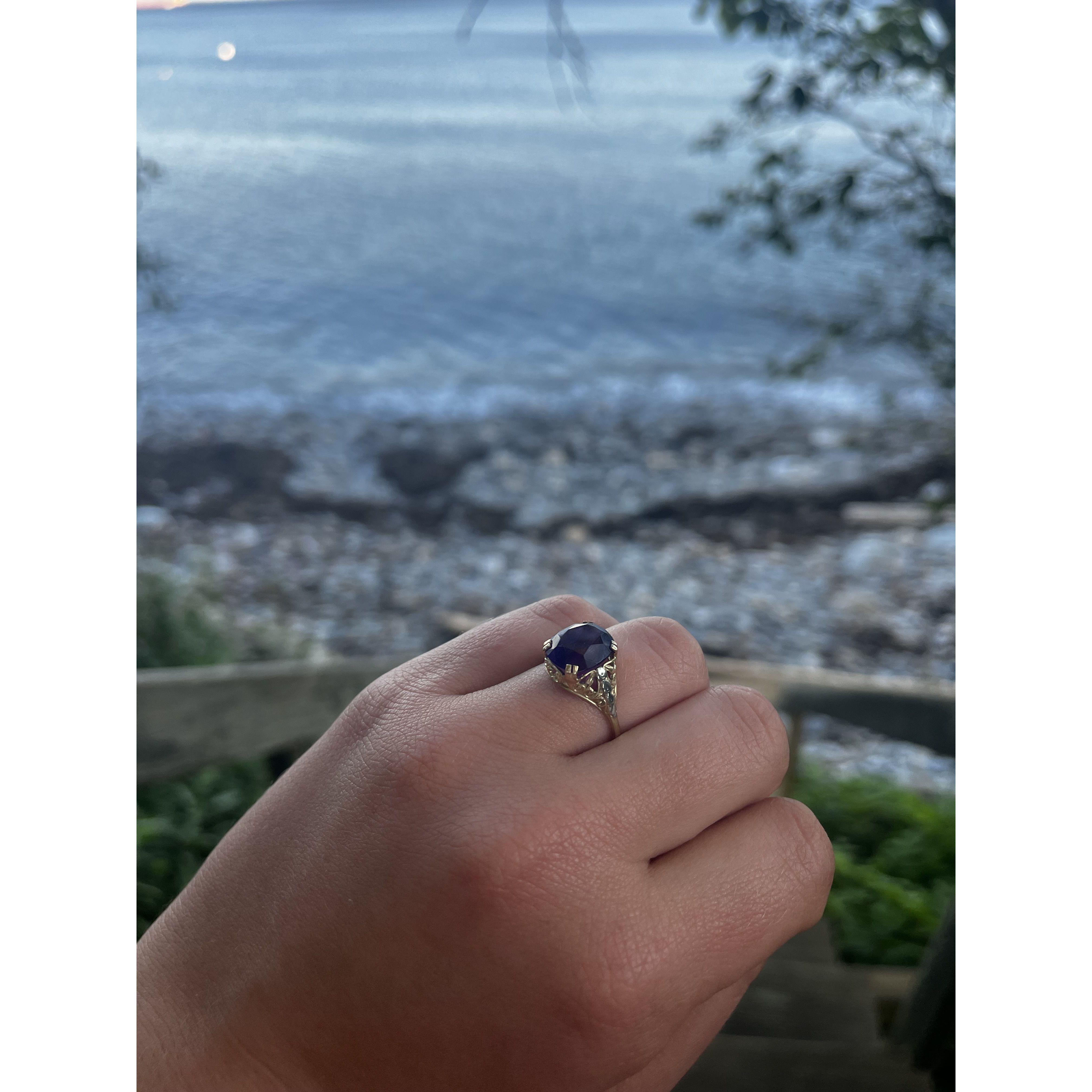 Where Sam proposed (Camden, Maine 2023)