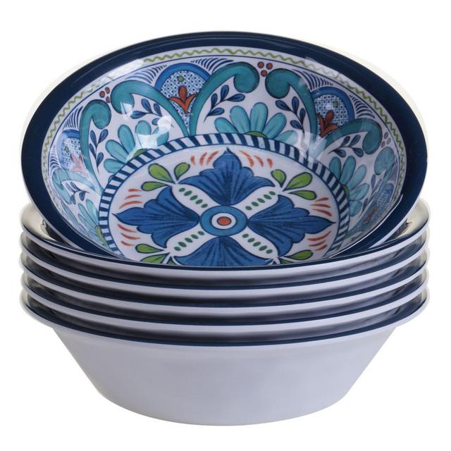 Certified International Talavera All Purpose Bowls (Set of 6)
