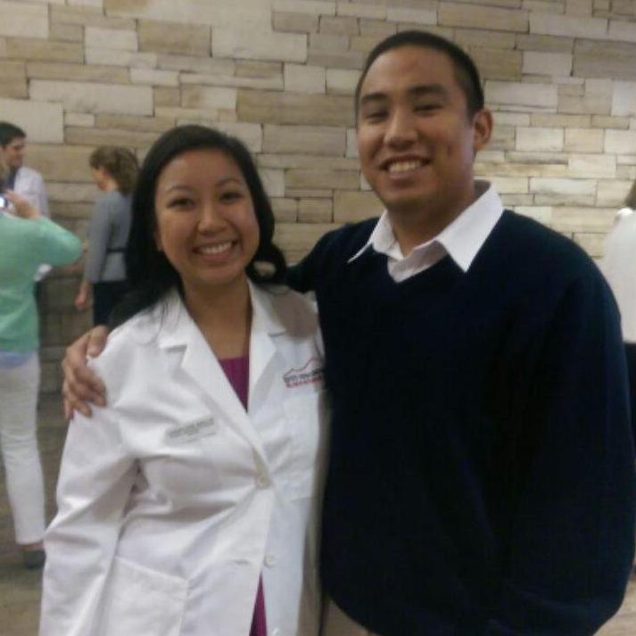 Cherylene's white coat ceremony, 2014