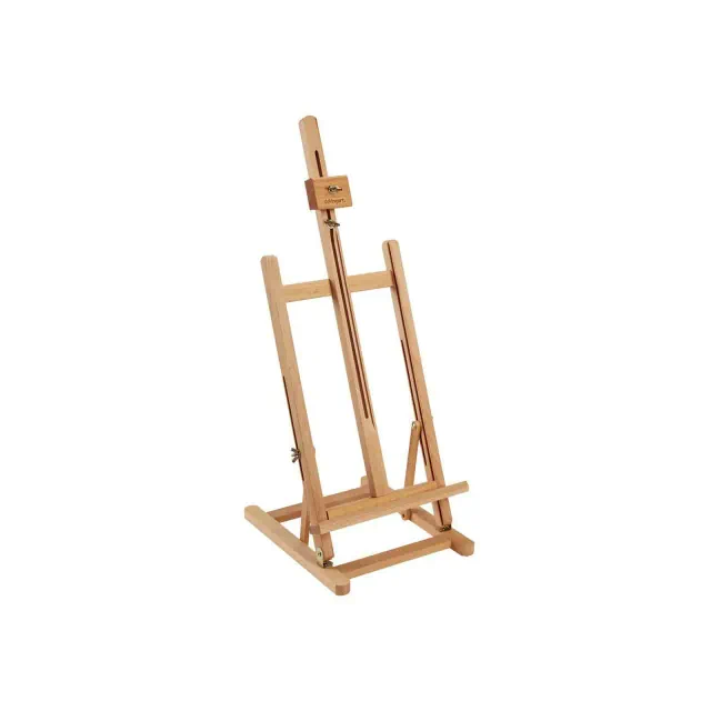 KINGART Wood Tabletop H-Frame Easel