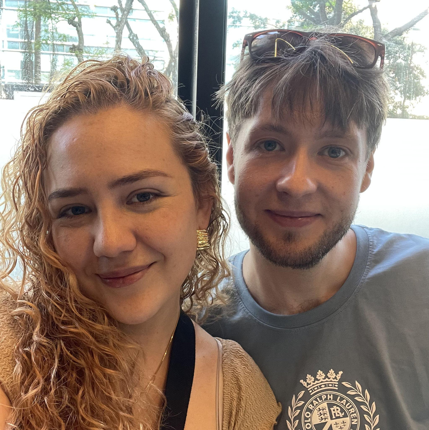 We noticed we made an spontaneous full heart in this photo :)