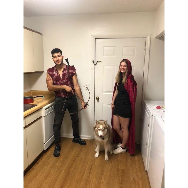 Which turned into our first Halloween...