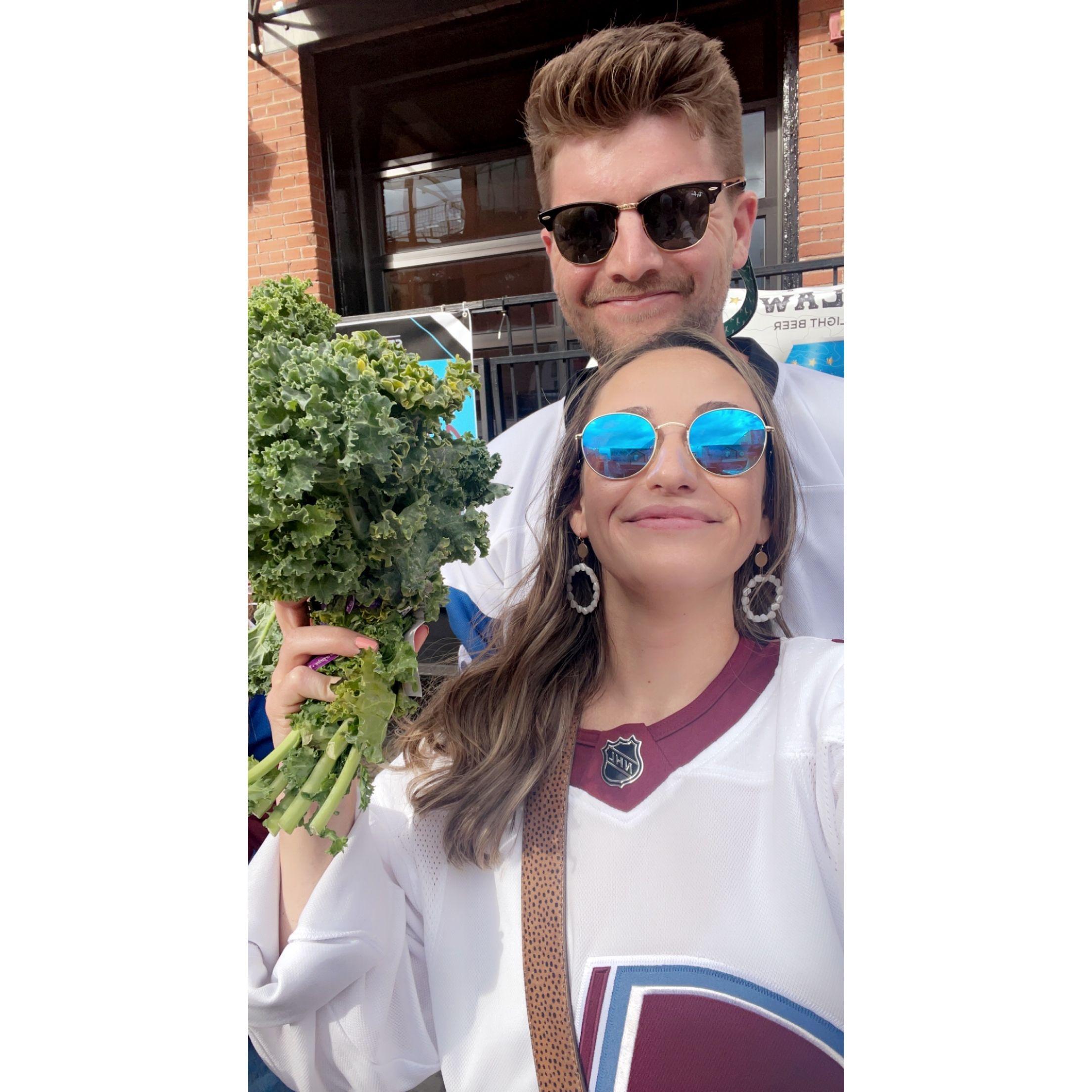 Kyle doubling down on being an Avs fan