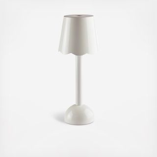 Scalloped Rechargeable LED Lamp