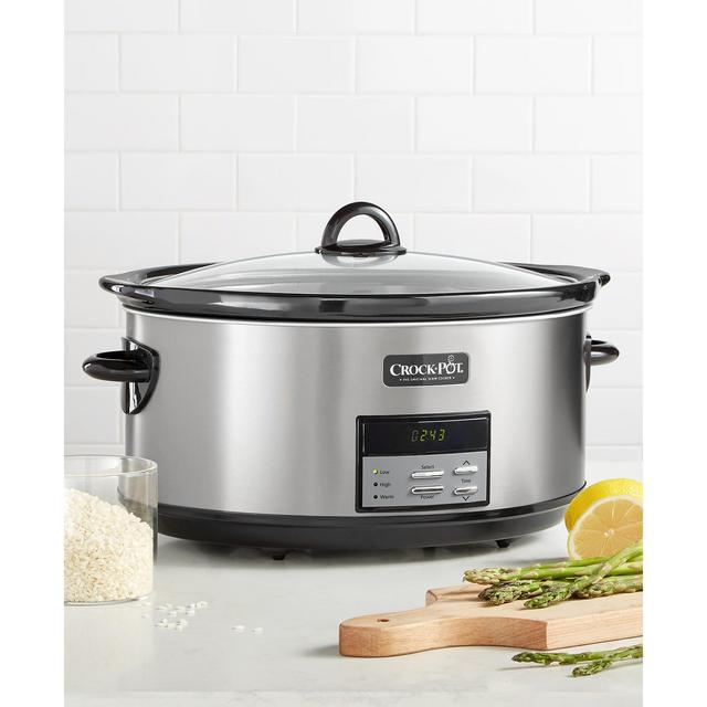 Crock-Pot Stainless Collection 8-Qt. Programmable Slow Cooker