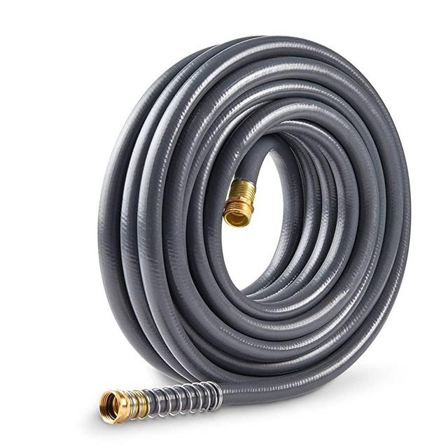 Gilmour 874501-1001 Flexogen Super Duty Garden Hose Gray 5/8 inch x 50 feet, Gray